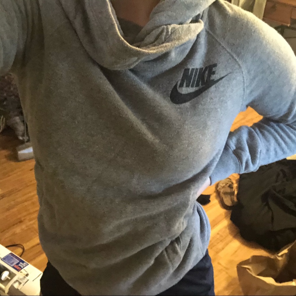 Grey Nike Hoodie